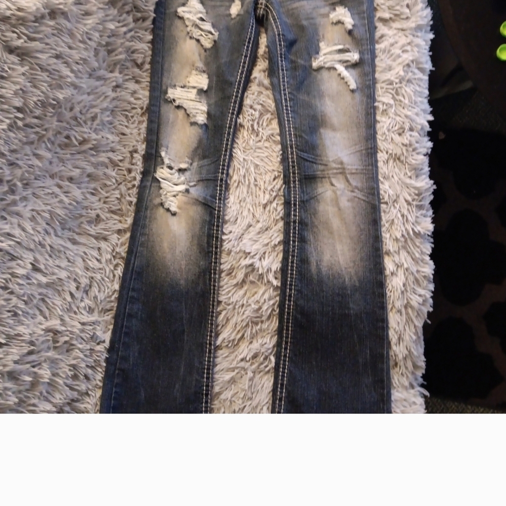 Almost Famous Blue Skinny Jeans